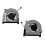 Laptops CPU + GPU Koelventilator DC5V 0.5A 4Pin Radiatoren voor 1