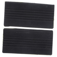 Black Drum Pedal Guard Slip Pad Bass Drum Hoop Protector with Durable NonSlip Material