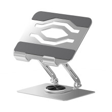 Support antidérapant de Tablettes de silicone avec le-Argent