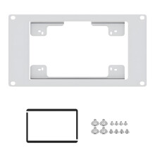 Aluminum 7Inch DSIs Screen Brackets for 10Inch Networking Rack