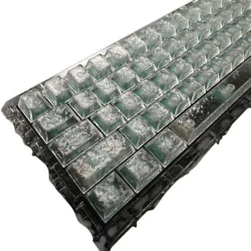 PBT Keycaps Set 119 Key Koolstofvezel Thema Keycap Set PC-Wit
