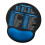Mousepad Soft Sponge Wrist Support Mouse Mat For Long-Blue 1