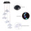 Dodocool Solar Turtle Wind Chimes Färgladdande LED-solcellslampor 2