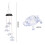 Dodocool Solar Turtle Wind Chimes Färgladdande LED-solcellslampor 3