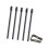 5Pcs Ergonomic Styluses Pen Nibs For Graphics Tablets-Black 1