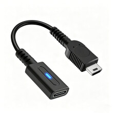 Vintaged Gaming-Ladekabel für Spielekonsolen auf USB-C-Buchse,