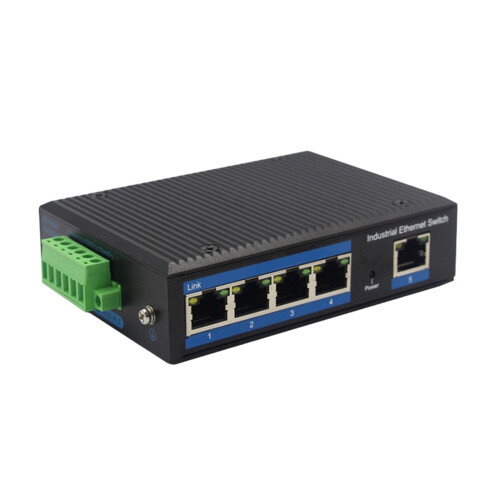 Quiet 5 Port Gigabit Networking Switcher Energy Saving Design