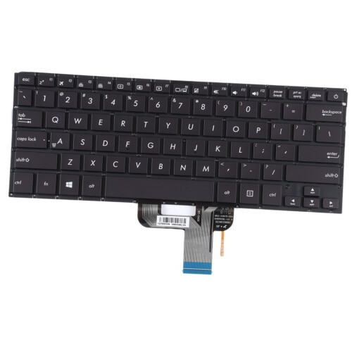 Backlit Laptop Keyboard Plastic Metal Construction For RX410U