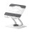 Universal Tablets Stand With 360 Swivels Base And Carbon-White 1