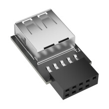 USB2.0-Header-Konverter für Desktop-PCs-Einzelanschluss oben
