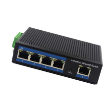 Zuverlässiger 5-Port-RJ45-Umschalter für Sicherheitssysteme mit