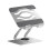 Portable Foldable Tablets Stand With Adjustable Height-Silver 1