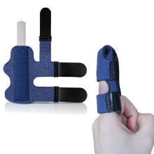 Trigger Finger Splint 2PCS Adjustable Aluminum Finger Brace for Arthritis Pain Relief and Support