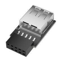 Universal USB2.0 To 9Pin Motherboards Adapter-single port up