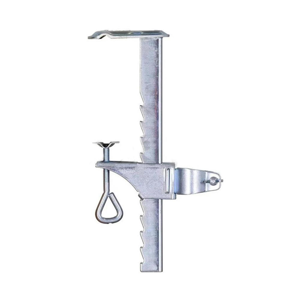 Adjustable Metal Balcony Umbrella Clamp Holder, Tool Installation, AntiSlip Stable Patio Mount-image-OPC-PTGN2HX-NEW
