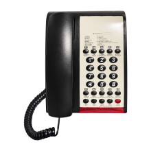 Durability Plastic Telephone For Commercial Lodging With Easy