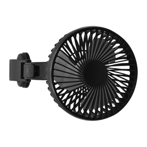 Ventilateur de voiture USB en plastique léger,-Type à ventouse