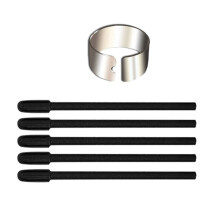 5/10Pieces Precise Control Pen Accessories Pad Pen Nibs-5Pcs