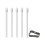 5Pcs Smooth Gliding Nibs For DTC141 133 Styluses Reduces-White 1