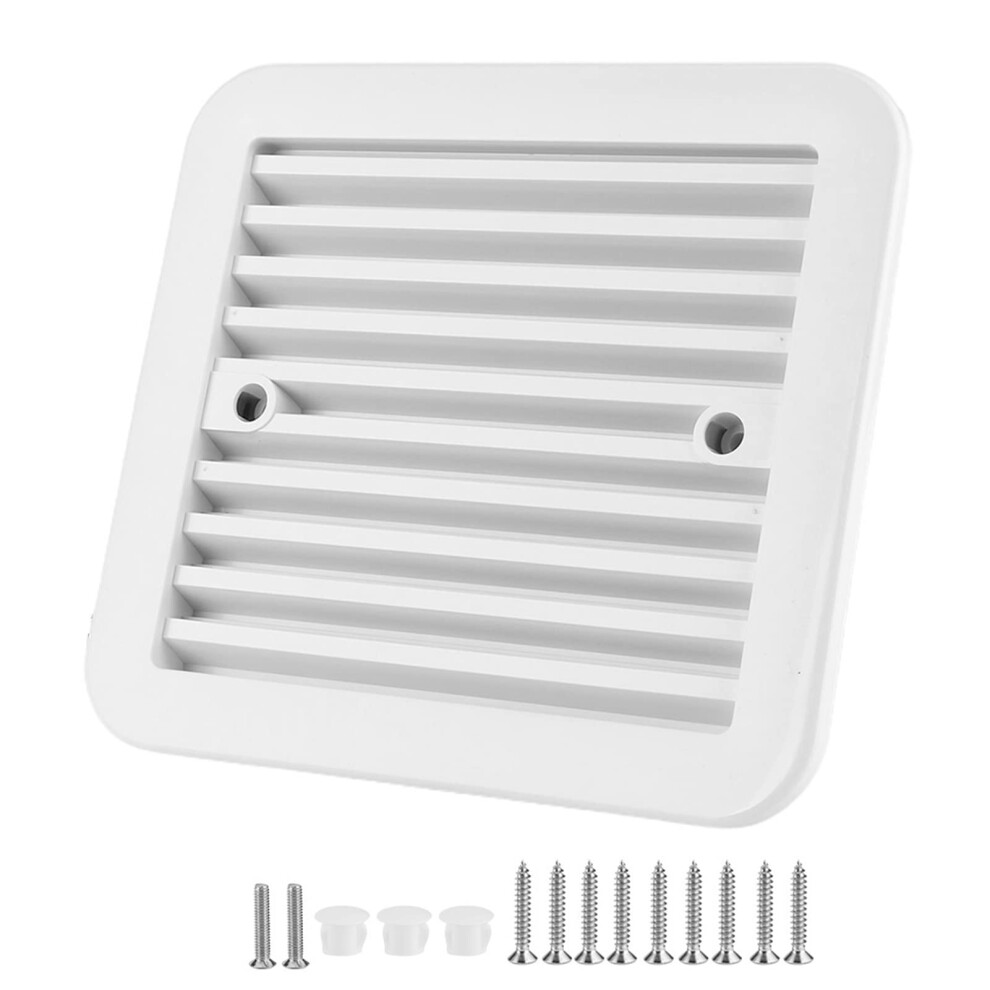 12V Car Ventilation Fan With Dust Cover, Low Noise External Rv Side Air Vent Fan For Trailer Suv Camper 9330225583028