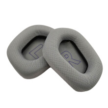 Protein Leather/Football Mesh Earmuffs For XIBERIA-Gray mesh