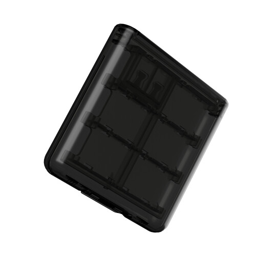 Porte-carte de jeu vidéo, taille compacte, Design-Noir