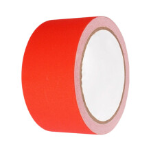 50 mm x 10 m, mattes Gaffer-Klebeband, leicht abreißbares-Rot