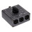 Compact 6,5 mm XLR Sound Routing Selector Sound Switcher Box 1