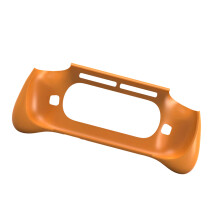Gaming Accessory for 6 TPU Protective Case Grip Handle-Orange