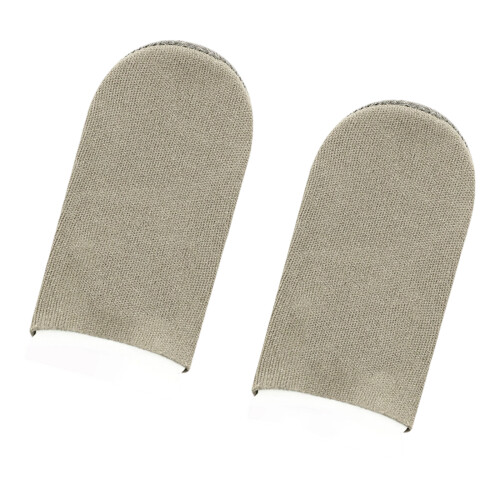 1 Pair Thumb Sleeve Breathable Touch Panel Finger-light brown