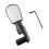 Bike Handlebar Mirror Black Wide-Angle Adjustable 4