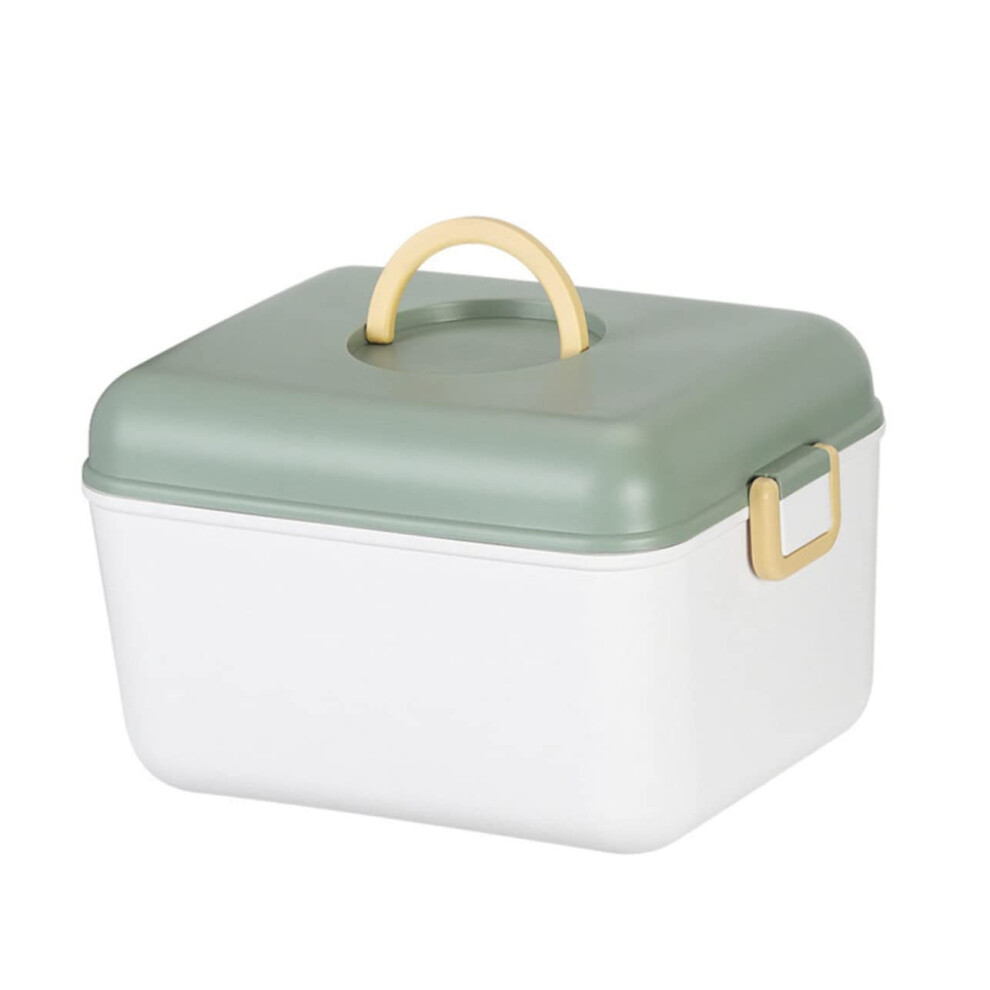 Large Capacity Medicine Storage Box with Lid, MultiFunctional First Aid Kit Organizer for Home and Office