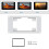 Aluminum 7Inch DSIs Screen Brackets for 10Inch Networking Rack 2