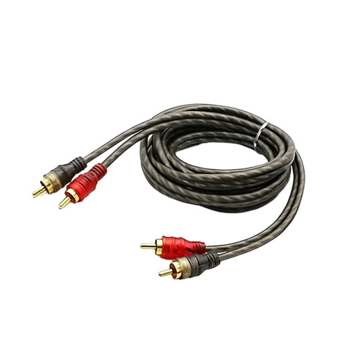 Stereoversterker geluidskabel 2RCA mannelijk naar 2RCA-2
