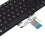 Backlit Laptop Keyboard Plastic Metal Construction For RX410U 6