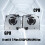 Laptops CPU + GPU Cooling Fan Coolers Radiators for ROG 7 Plus 4