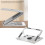 Portable Notebook Stand And Aluminum Construction 7 Adjustable 2