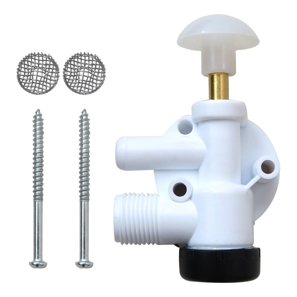 Rv Toilet Water Valve Replacement Kit 385314349 For Sealand 506+ 510+ 511H, Leak Prevention And Freeze Resistant 9330225584049