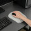 Comfortable Mouse Pad Wrist Support Nonslip Mouse Mat Soft-Gray 7