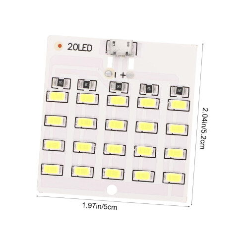 6pcs USB LED Light Panel for Car Interior and Camping,  Brightness MultiScene Illumination 1