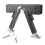 Adjustable Heavy Duty Steel RV Step Stabilizer for Camper, Anti‑Shake Foldable Support Stand 1