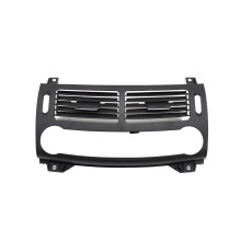 Front Central AC Vent Outlet Panel Cover Replacement for Mercedes EClass W211, Black, 20032008