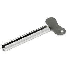 Stainless Steel Toothpaste Squeezer Tube Roller Key, Ergonomic Easy Squeeze, Waste Bathroom Tool