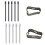 Pack Of 5 Replacement Nibs For Digital Pen Smooth Drawing-White 2