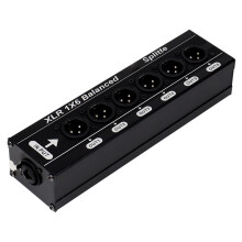 Boîte de Distribution sonore XLR en métal de qualité avec
