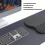 Comfortable Long Hours Ergonomic Mouse Pad Memory Foam-Gray 5