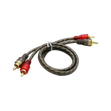 Câble de Signal sonore de voiture, cordon sonore 2 mâles à 2-1