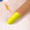 Flexible Silicone Practice Nail Finger with Realistic Texture, Bendable Joints for Manicure Training 4