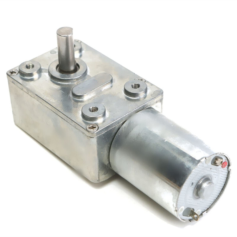 Jgy370 12V Dc Worm Gear Motor Selflocking Torque Reversible Turbo Design 10Rpm 9310869638230