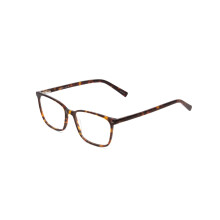 Reading Glasses +5.00 Power Rectangular Frame Unisex Brown Yellow Auburn Tortoise